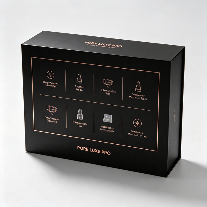 Pore cleaner feature detail